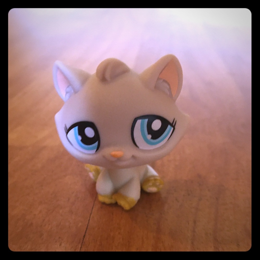 Lps beige bon bon kitten